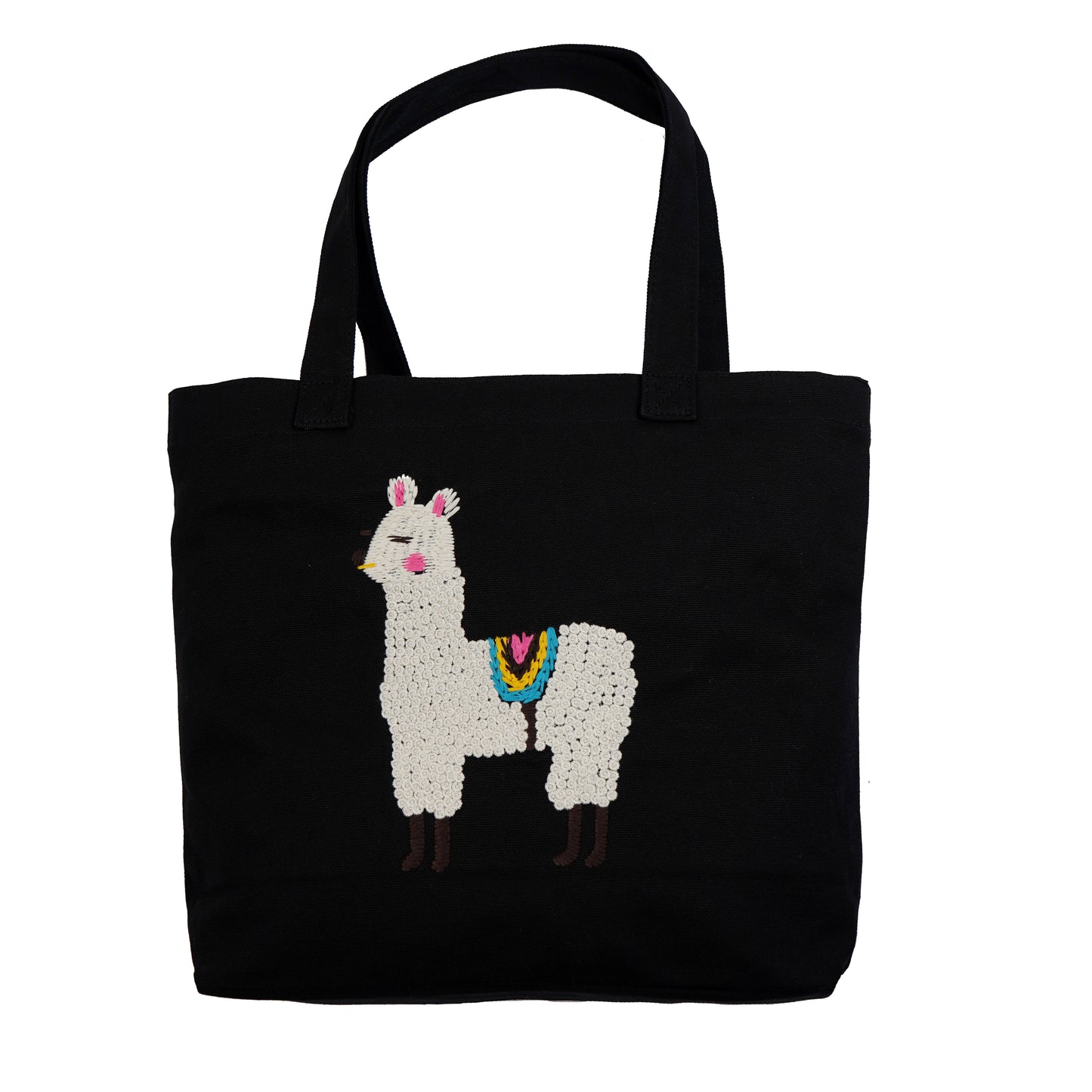 Snowy Alpaca Tote