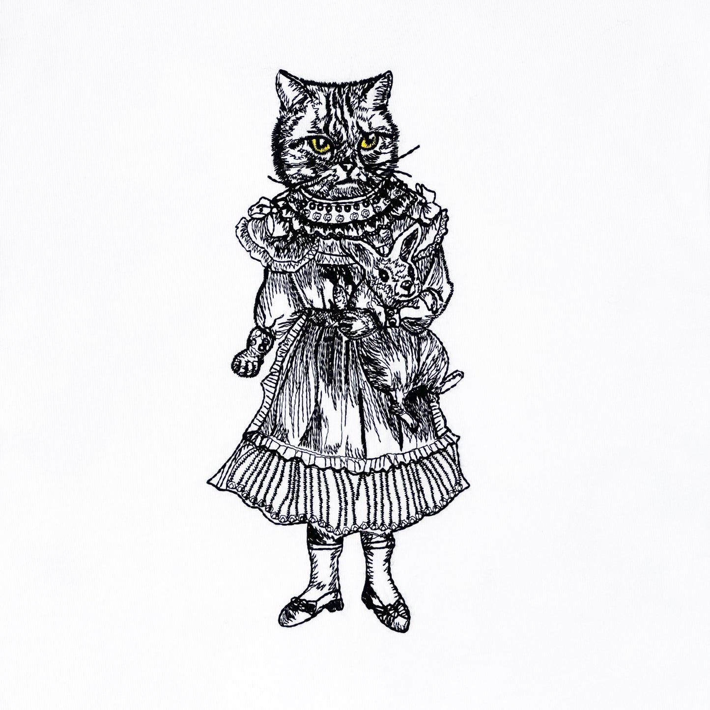 Rabbit Cat T-Shirt
