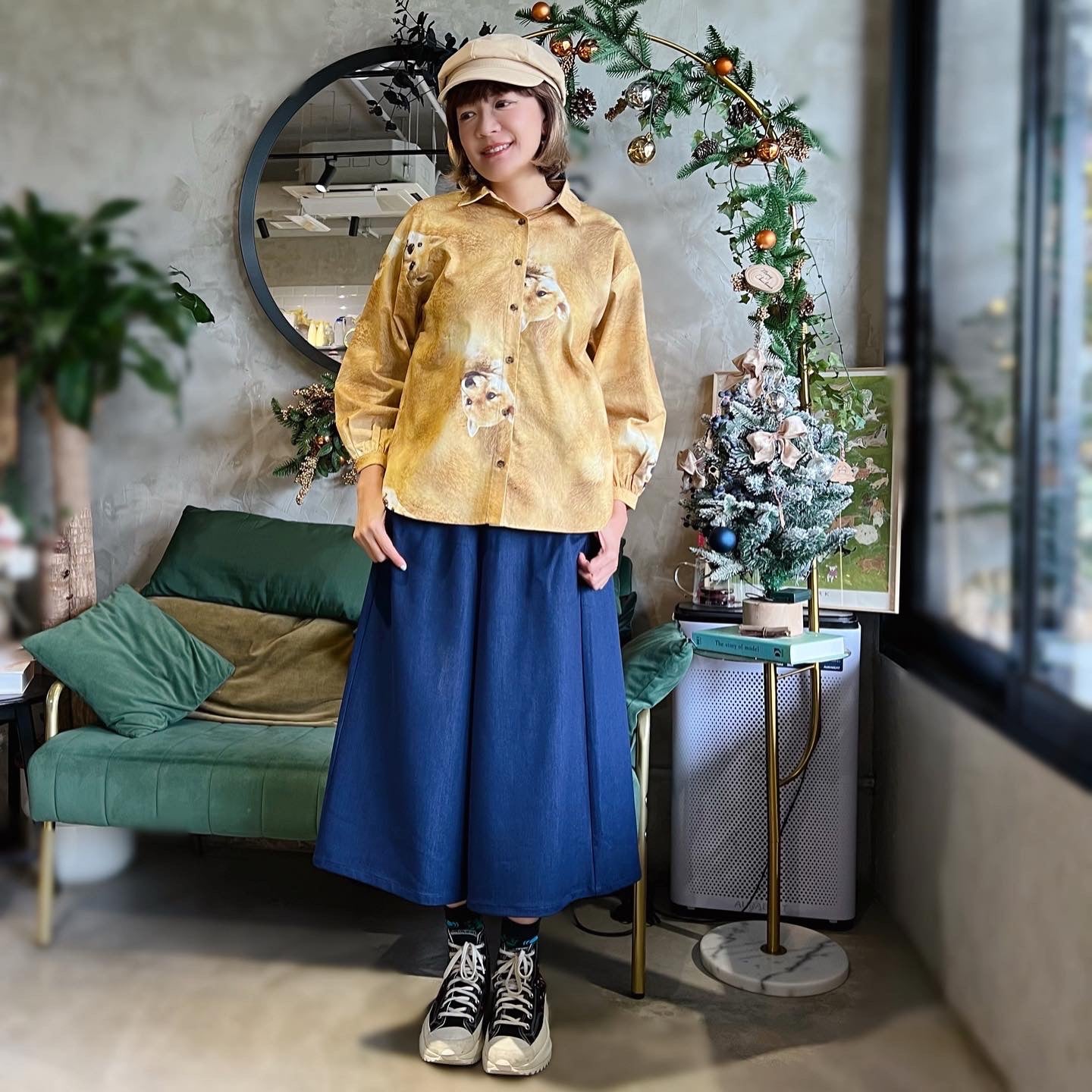 Realistic Shiba Loose Fit Shirt