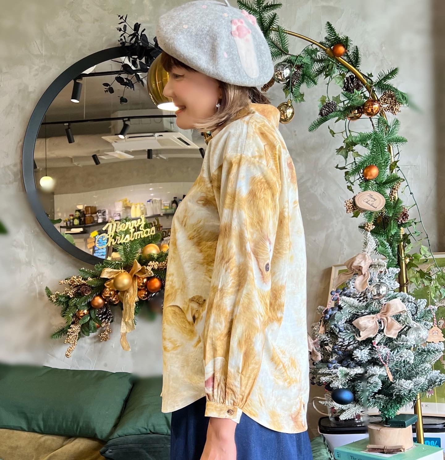 Realistic Rabbit Loose Fit Shirt