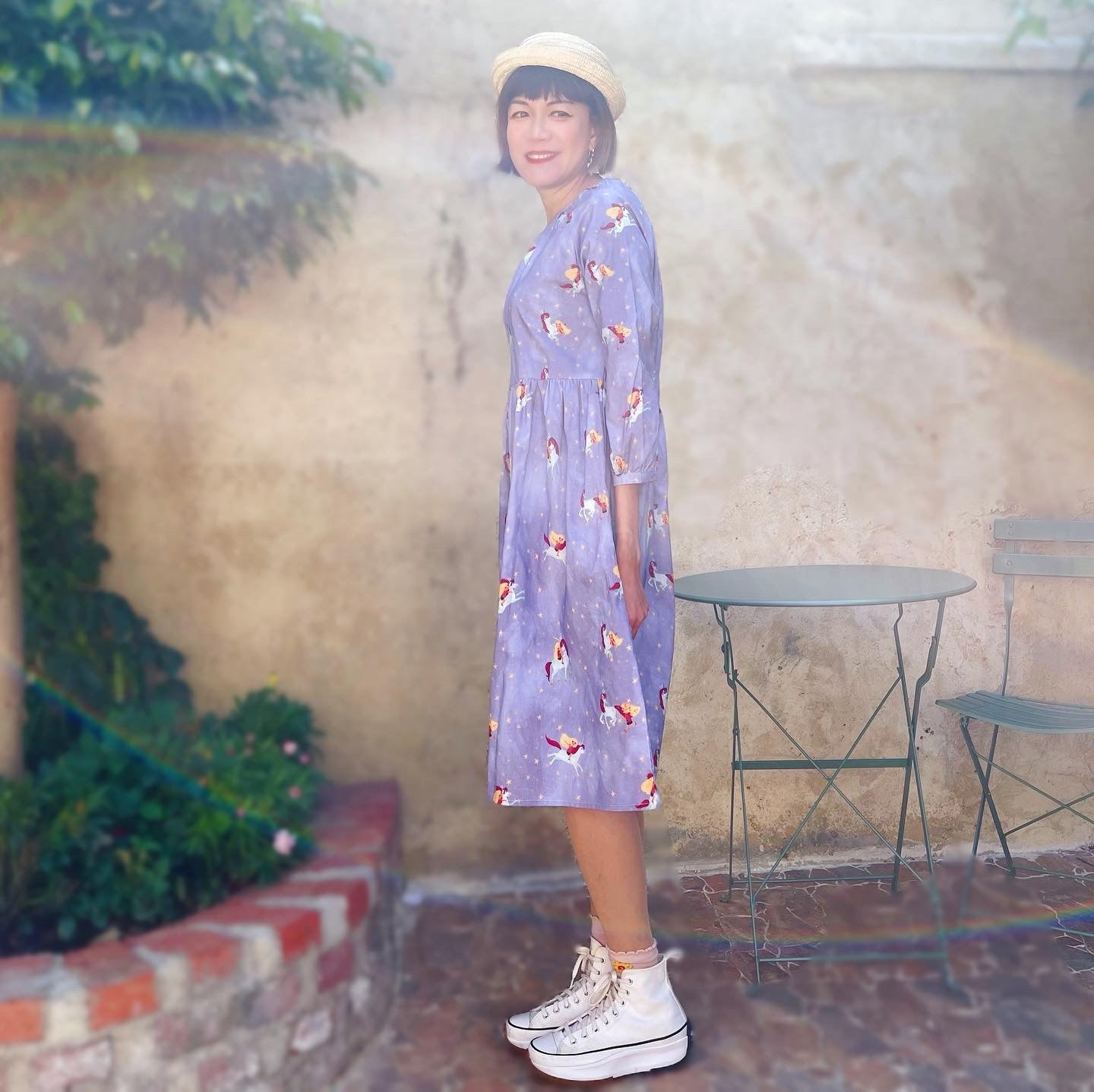 We Together..Unicorn And Girl Loose Fit Dress