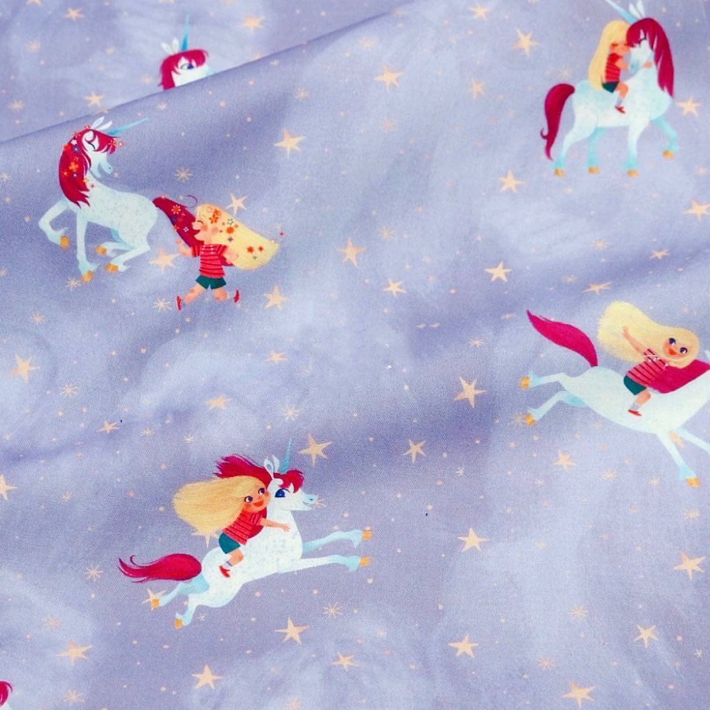 We Together..Unicorn And Girl Loose Fit Dress