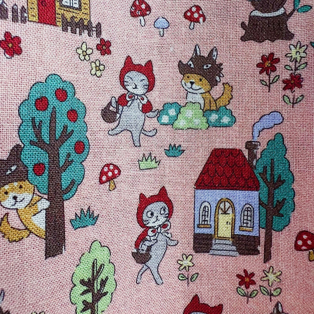 Cat Little Red Hood Flipped Skirt