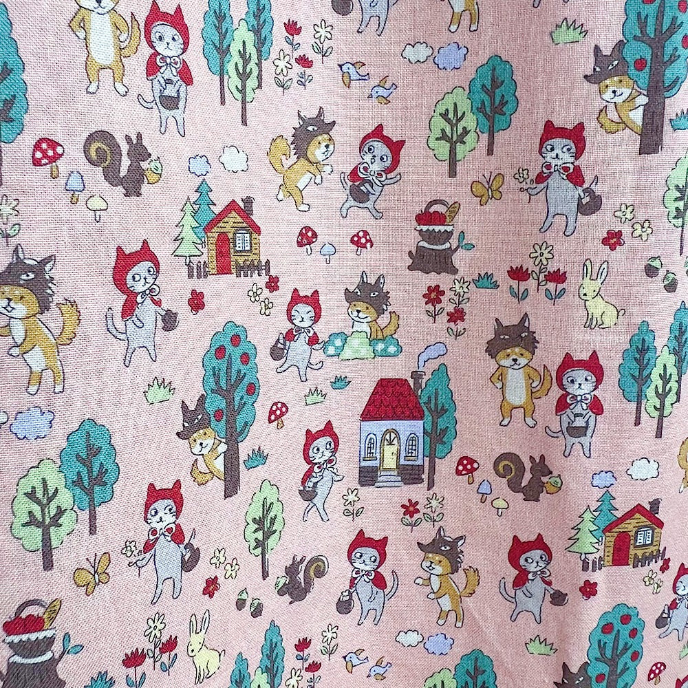 Cat Little Red Hood Flipped Skirt
