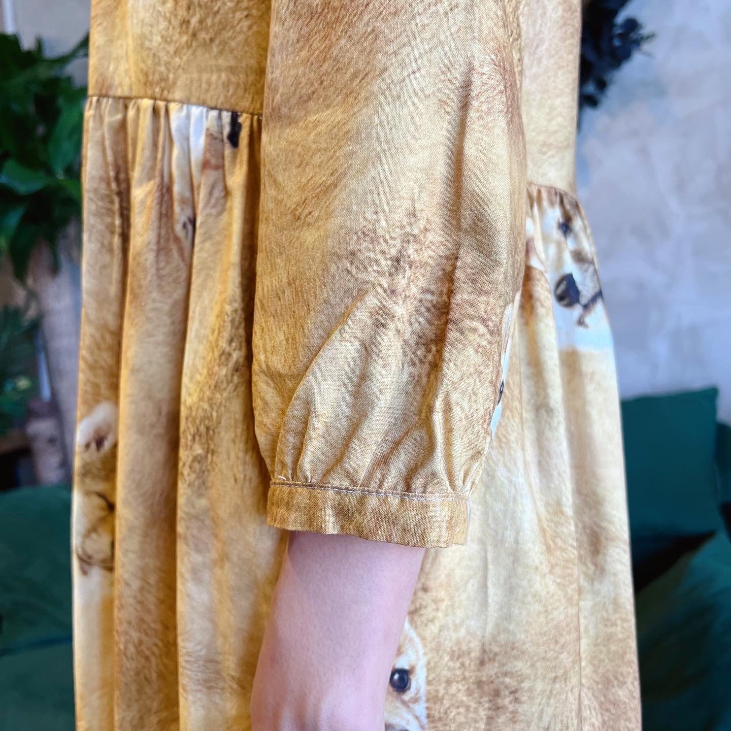 Happy Shiba Loose Fit Dress