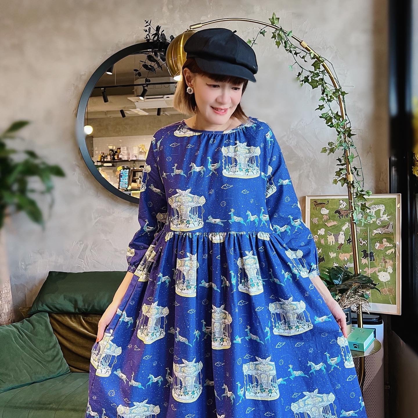 Merry Go Round Loose Fit Dress