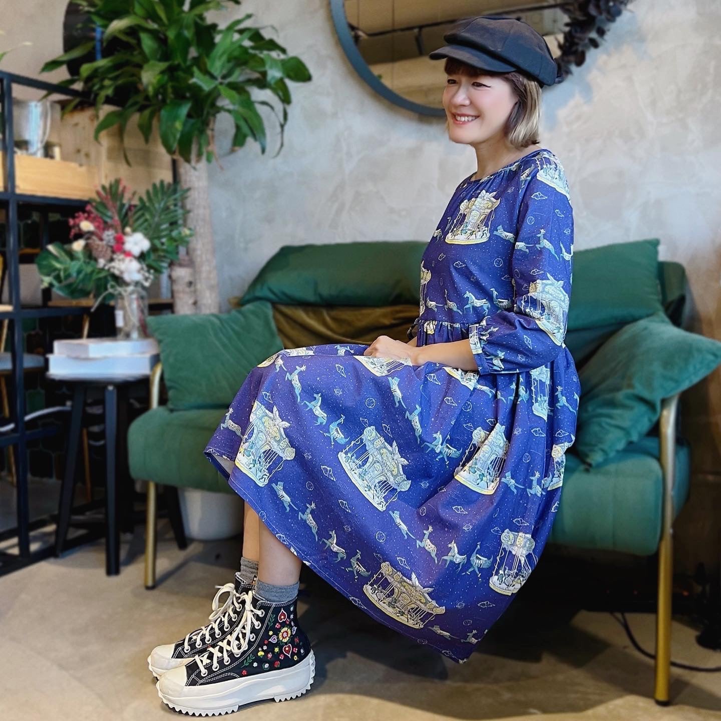 Merry Go Round Loose Fit Dress