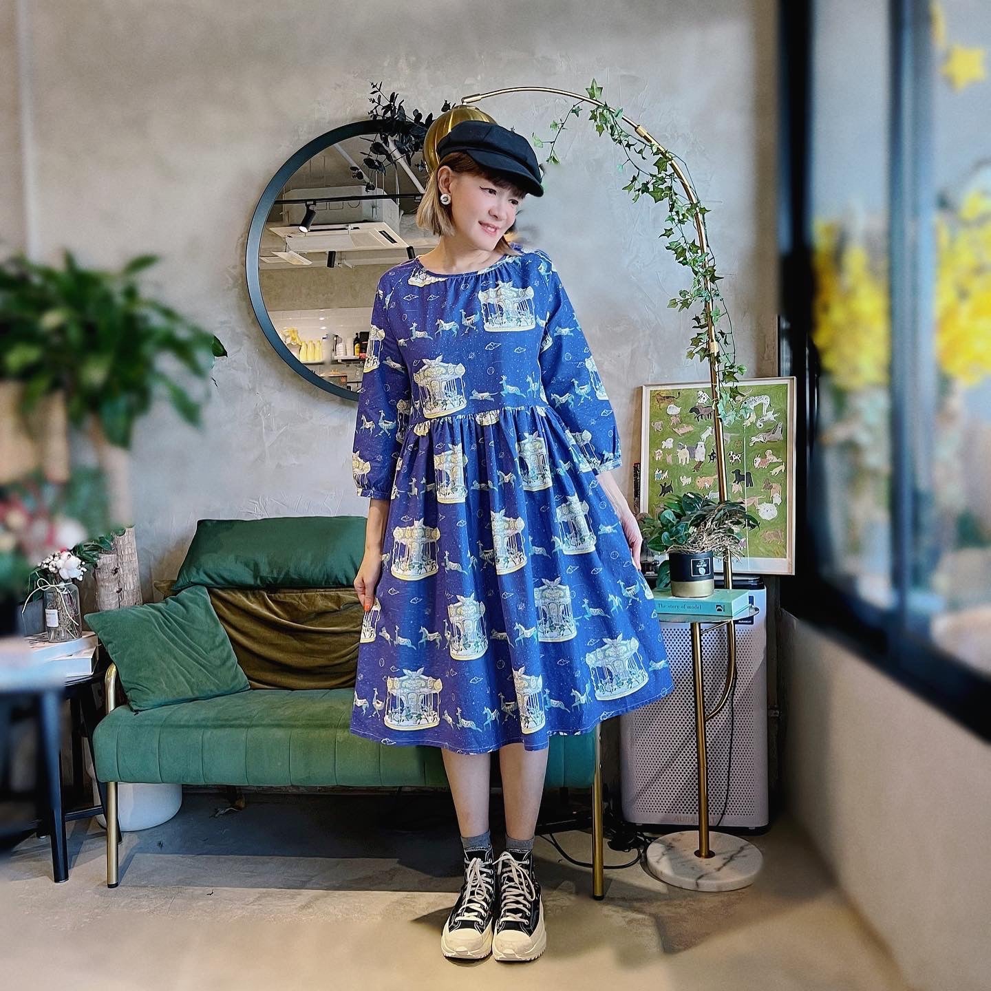 Merry Go Round Loose Fit Dress