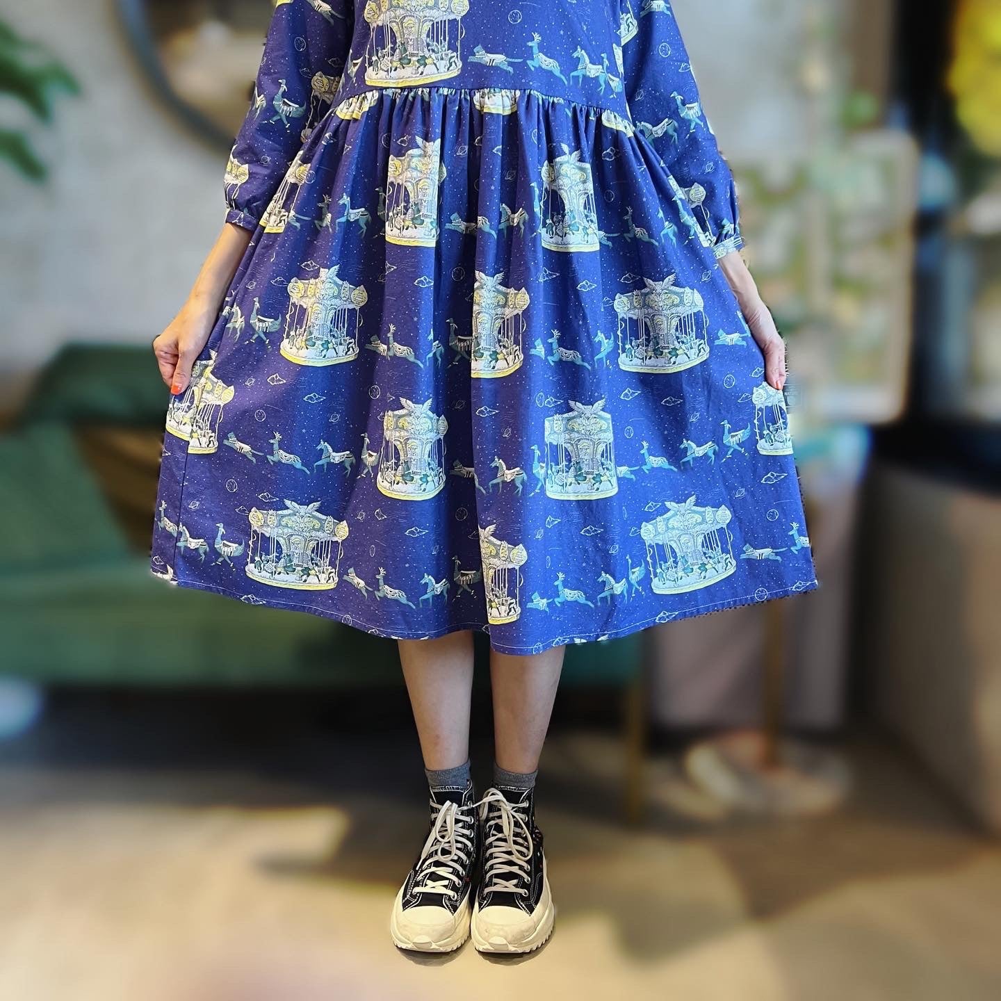 Merry Go Round Loose Fit Dress