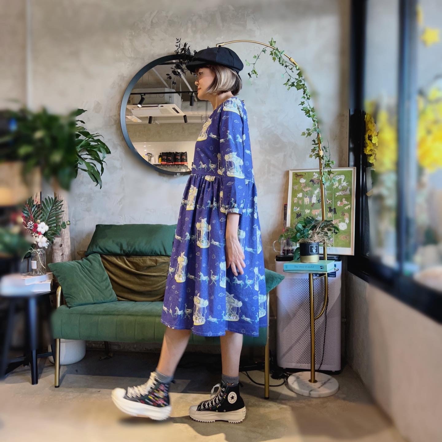 Merry Go Round Loose Fit Dress
