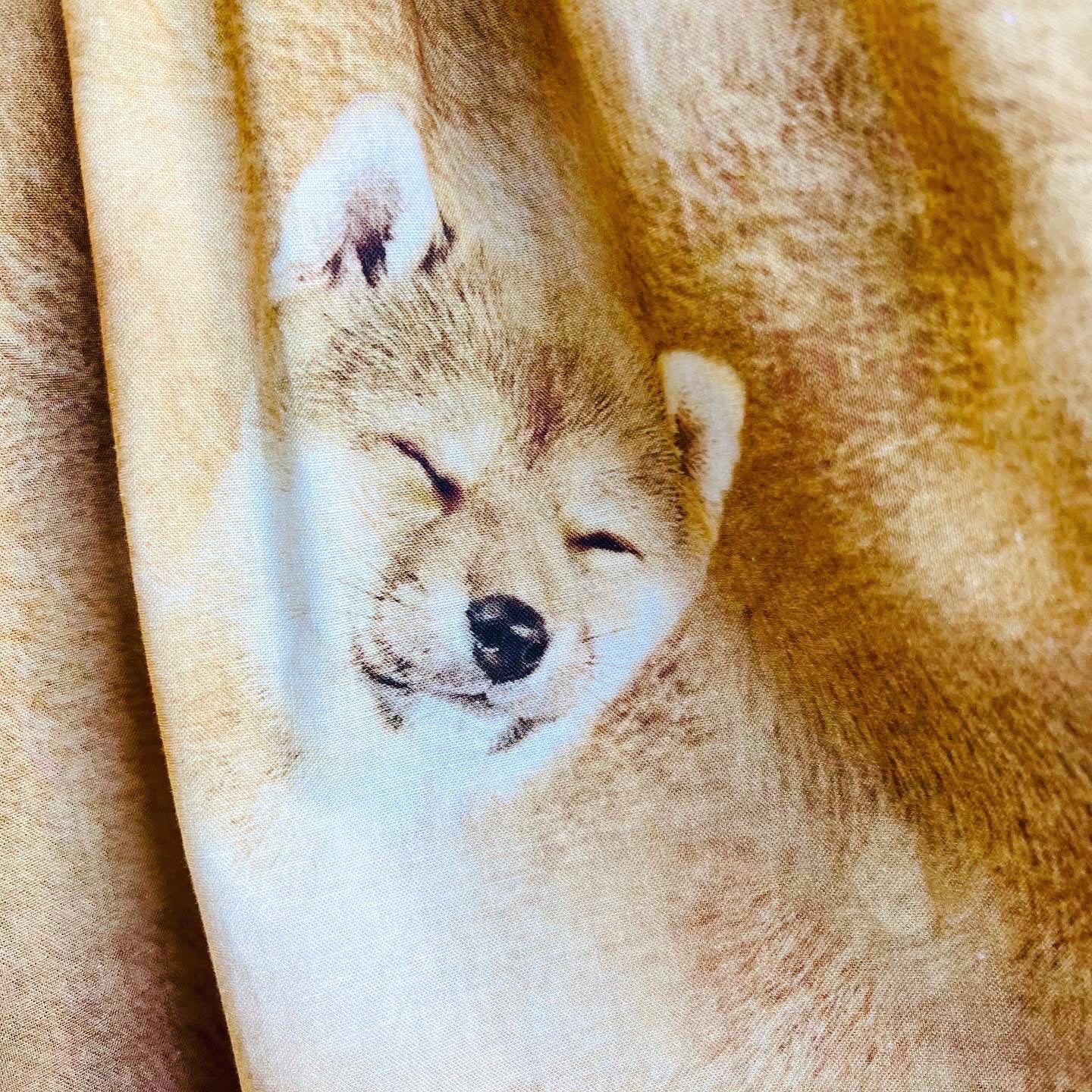 Happy Shiba Midi Skirt
