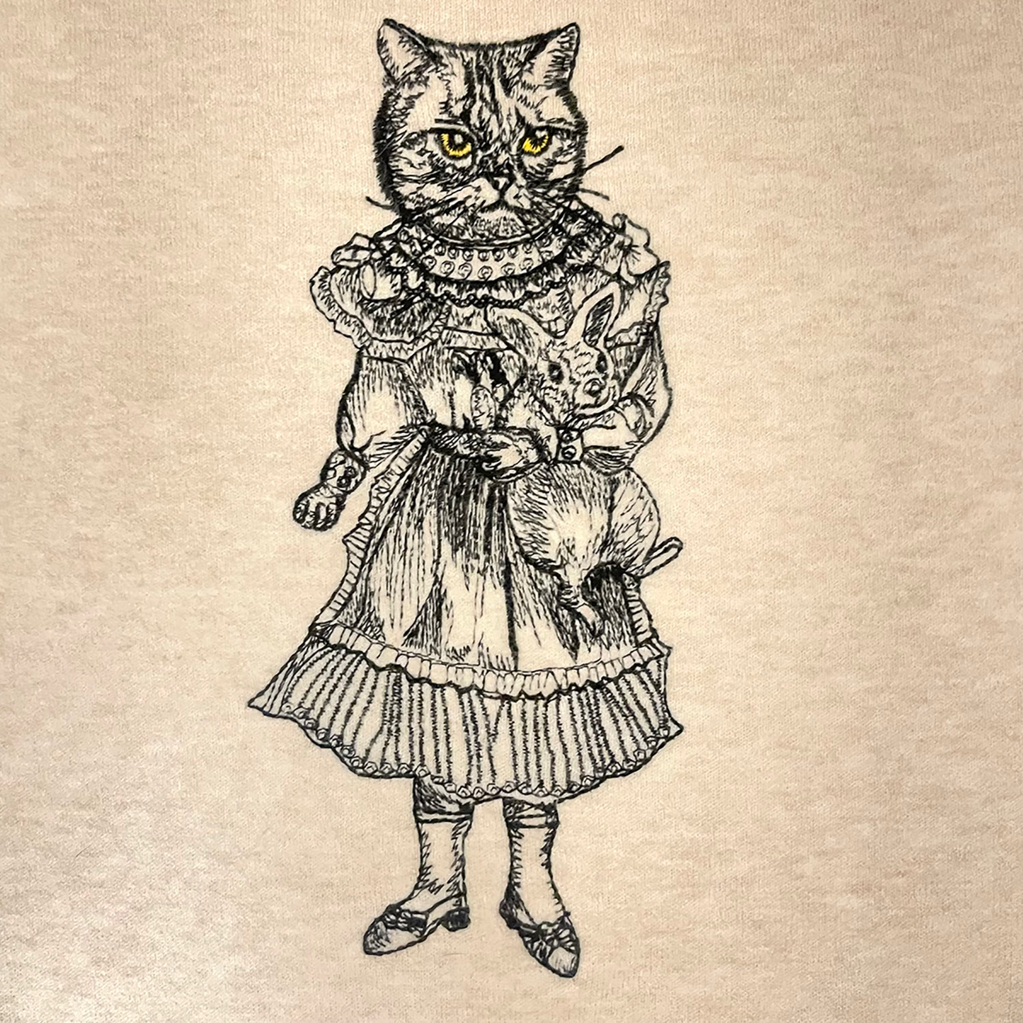 Rabbit Cat pullover