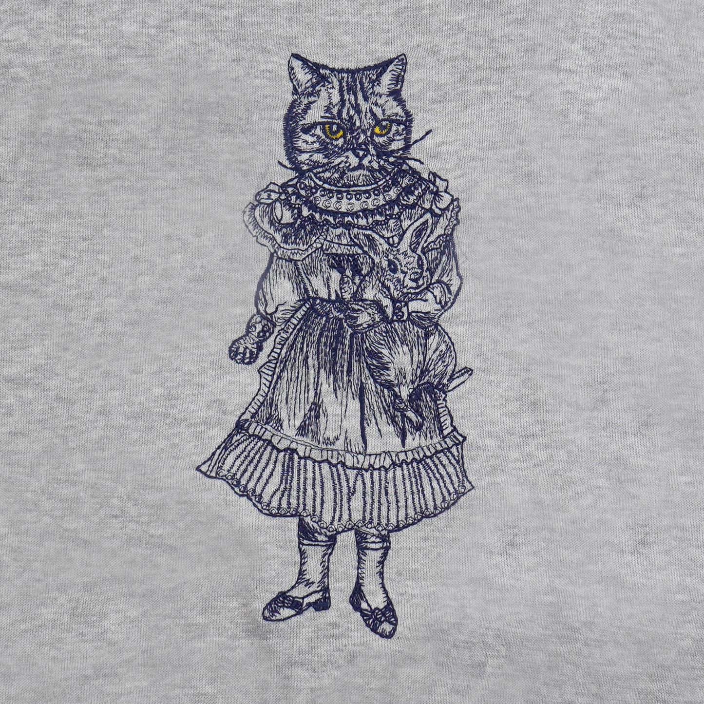 Rabbit Cat pullover (100% cotton)