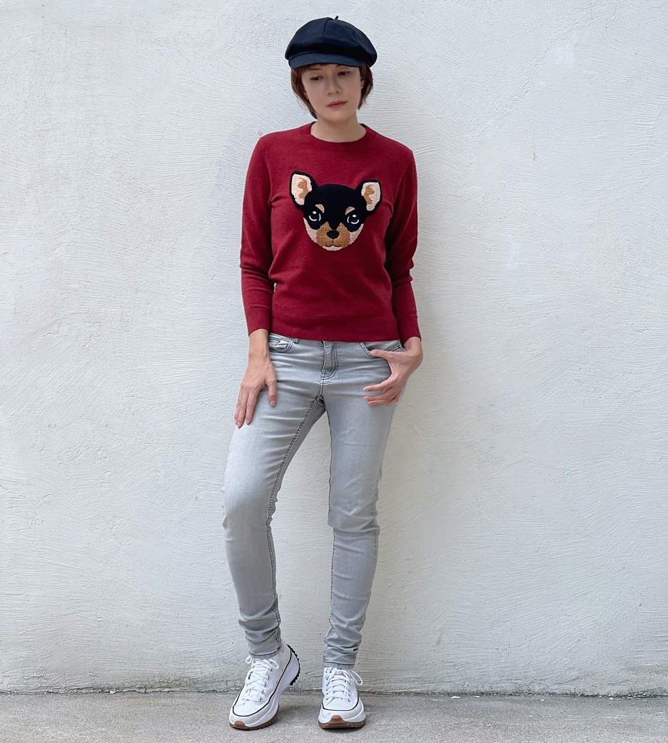 Mocha wool pullover