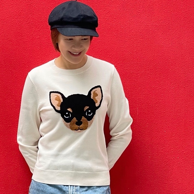 Mocha cotton pullover