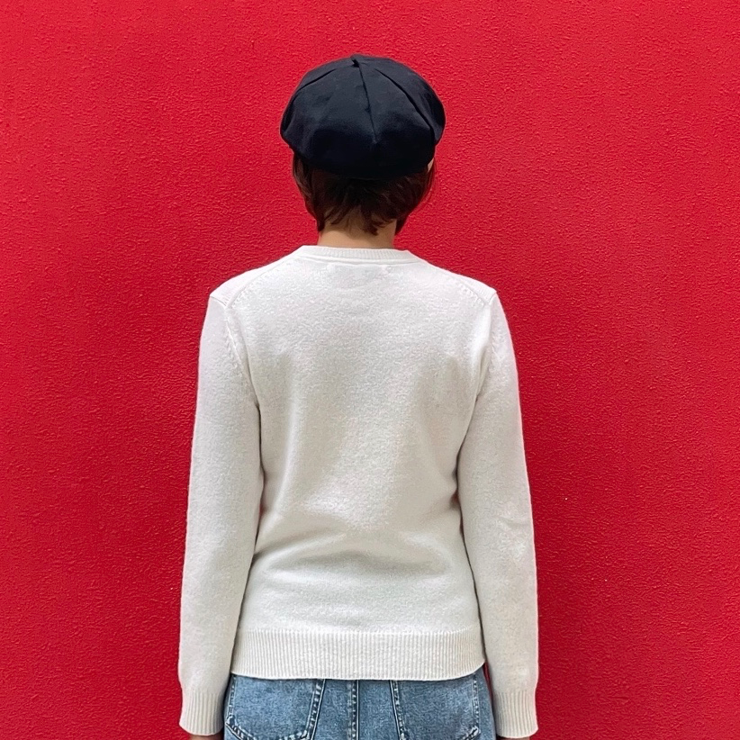 Mocha cotton pullover