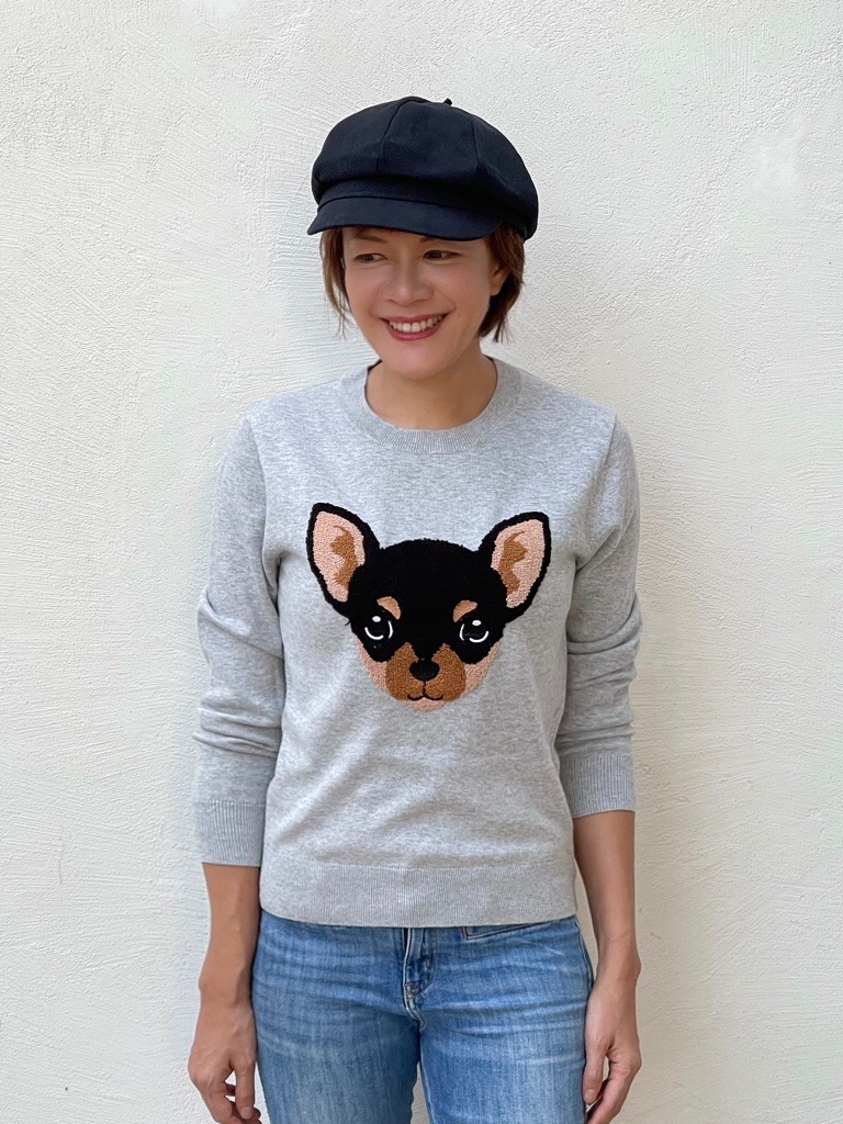 Mocha cotton pullover