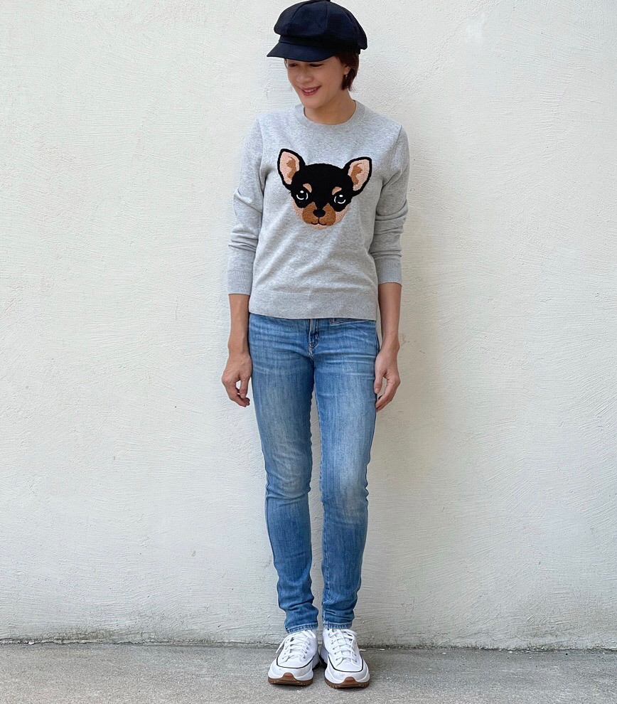Mocha cotton pullover
