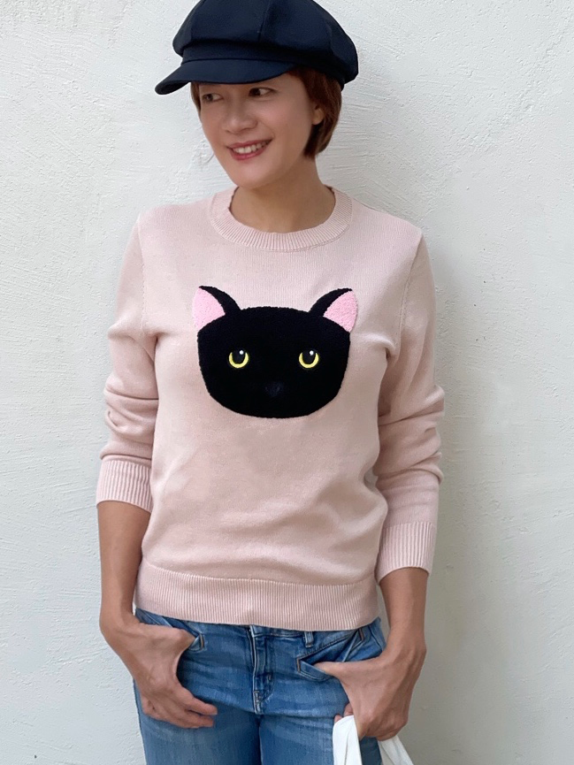Black Lady cotton pullover