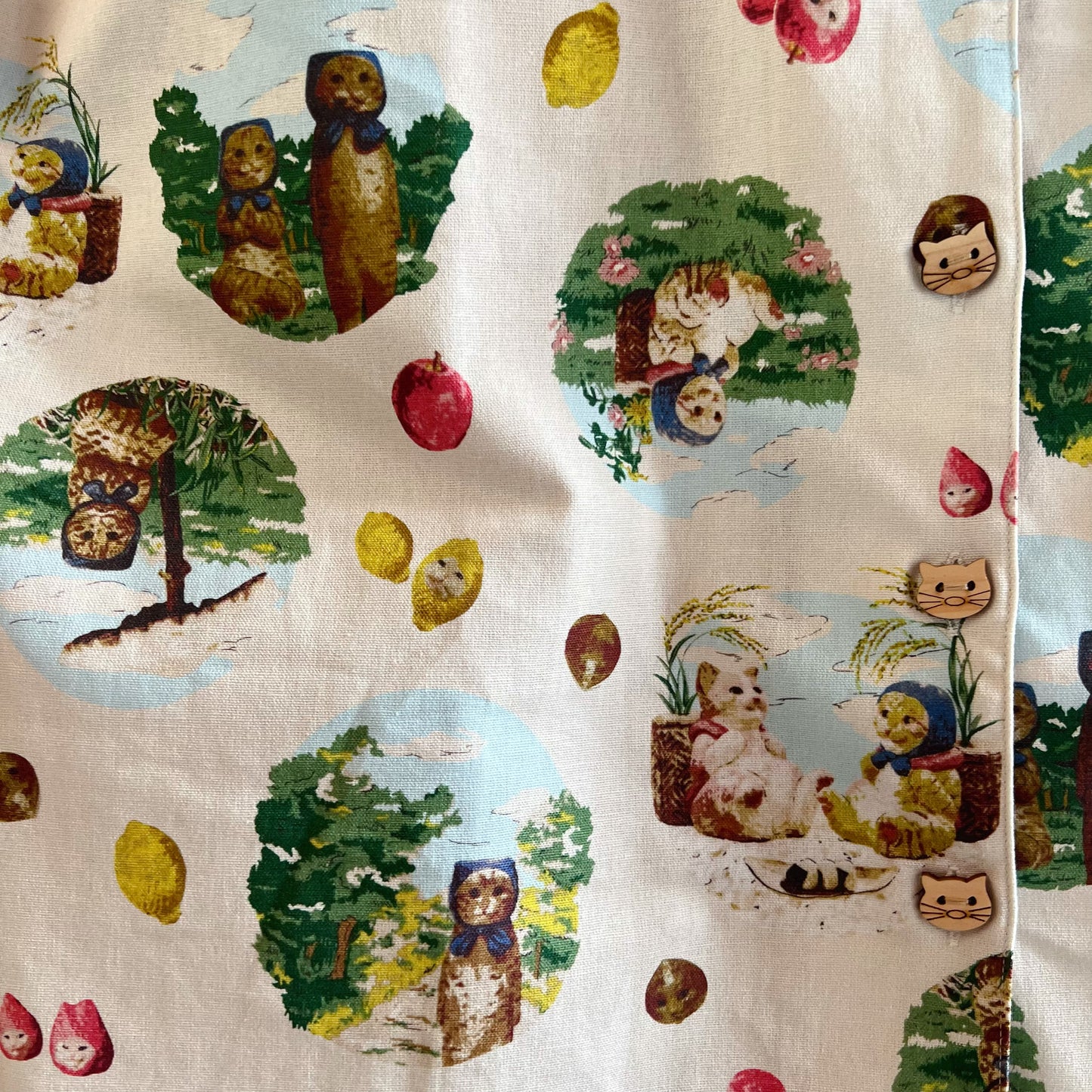 Picnic cats picnic cats polka dots one piece