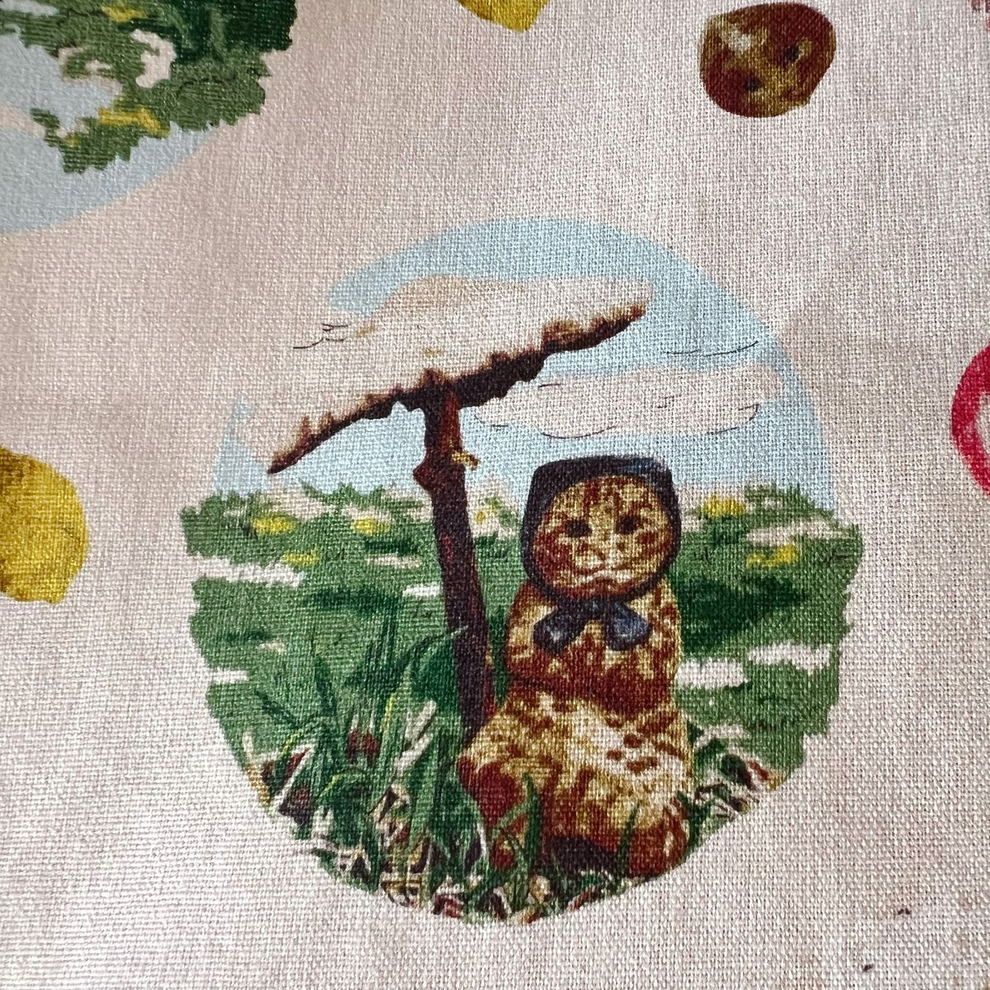 Picnic cats picnic cats polka dots one piece