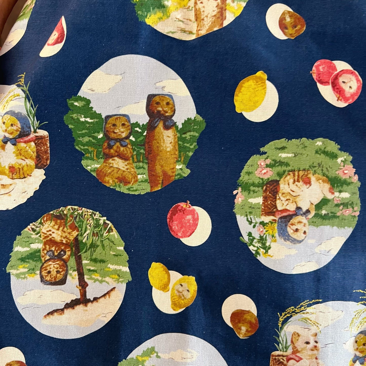 Picnic cats picnic cats polka dots one piece