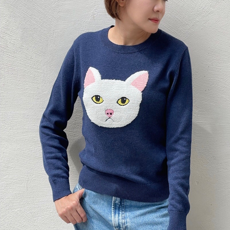 pearl cotton sweater