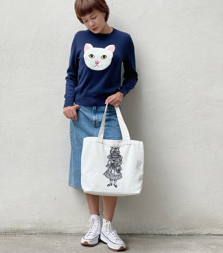 pearl cotton sweater