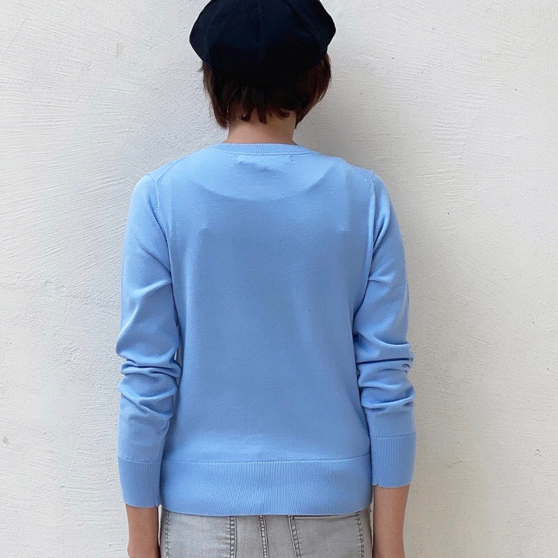 pearl cotton sweater