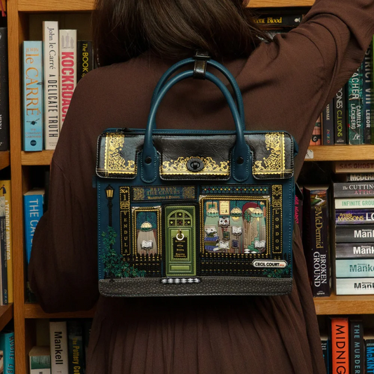 BETWEEN THE COVERS BOOKBINDERS HARRIET BACKPACK