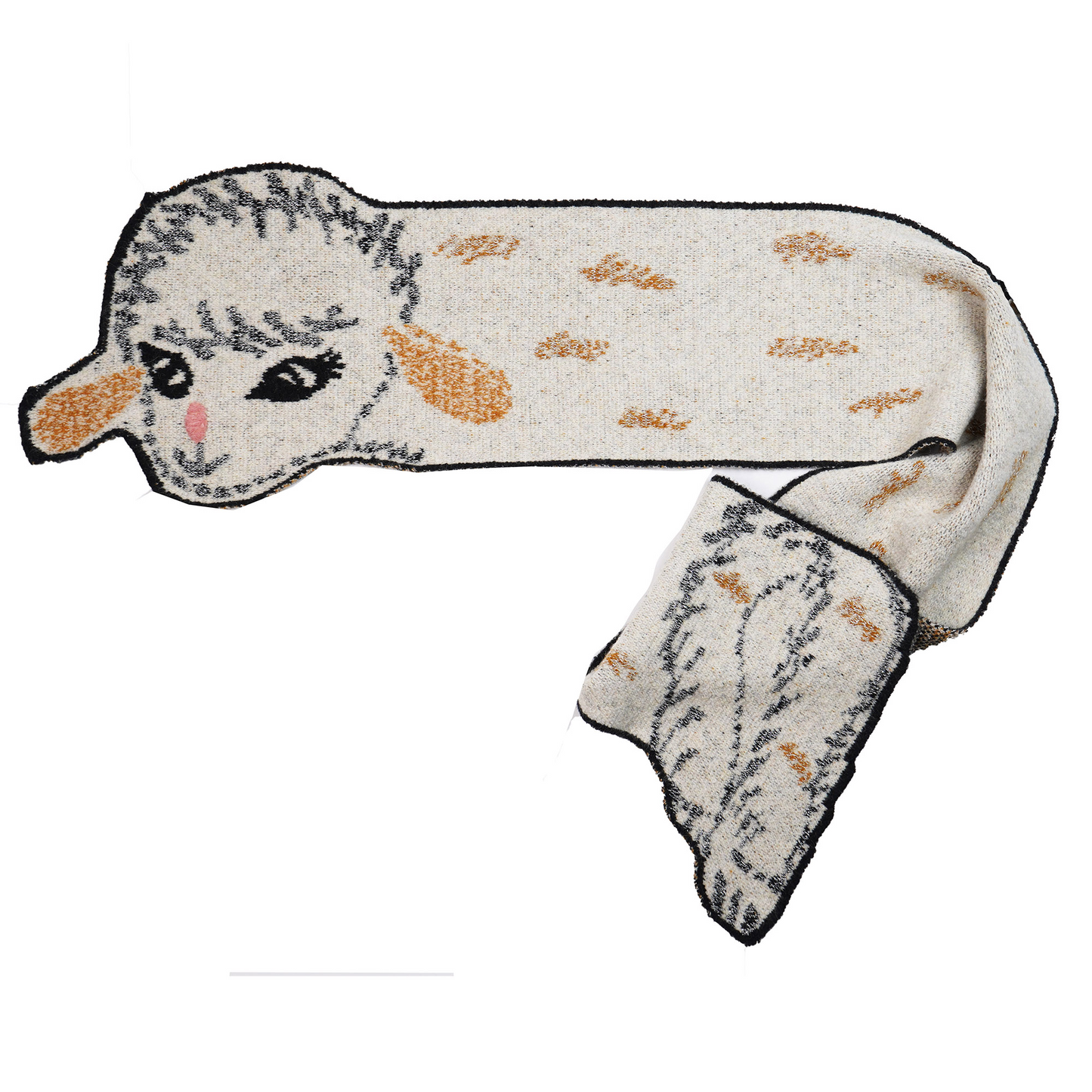 Dotty Lamb Scarf