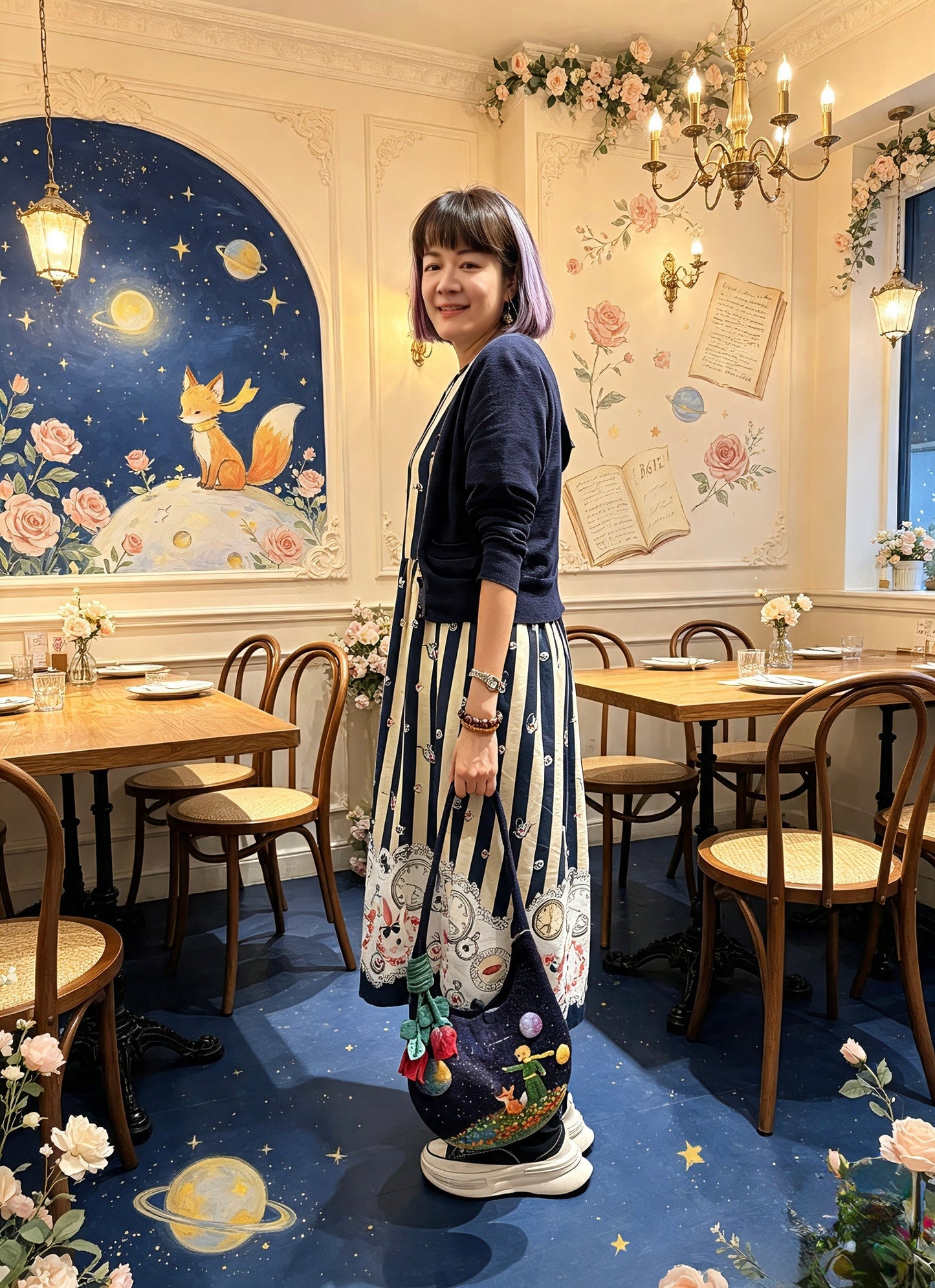 Le little prince egg shape bag