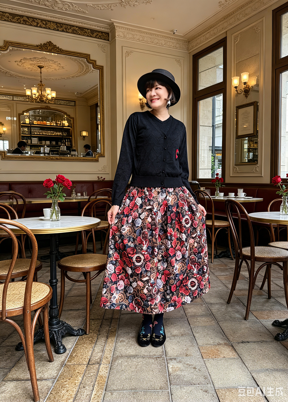 Cotton lurex embroidery cardigan