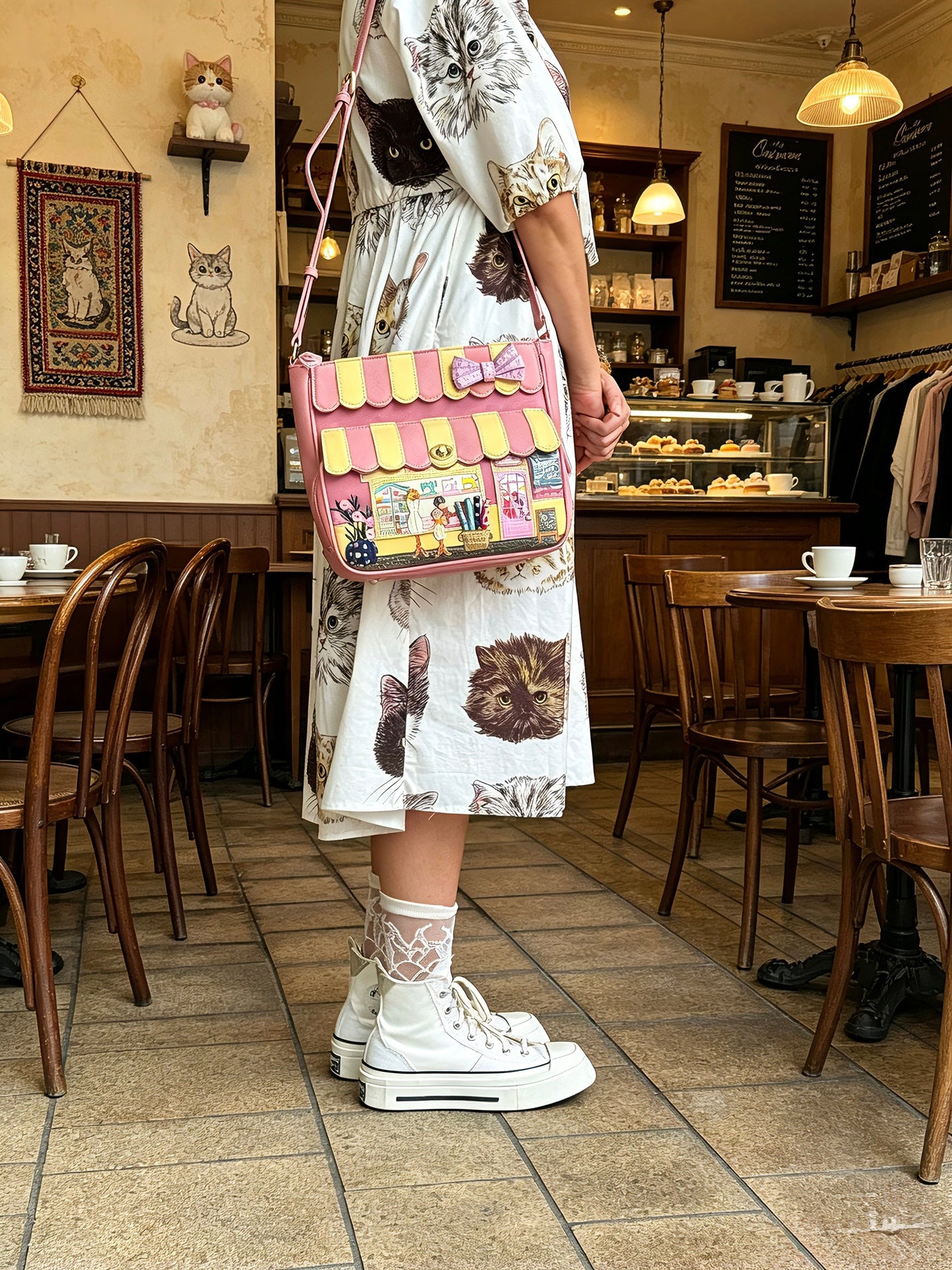 Vendula Sewing Shop - Raspberry Edition Esme Bag