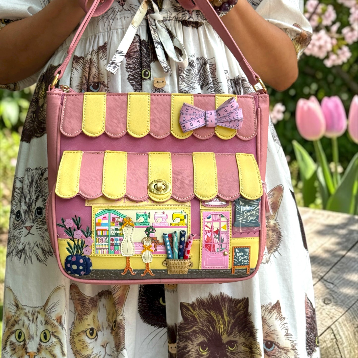 Vendula Sewing Shop - Raspberry Edition Esme Bag