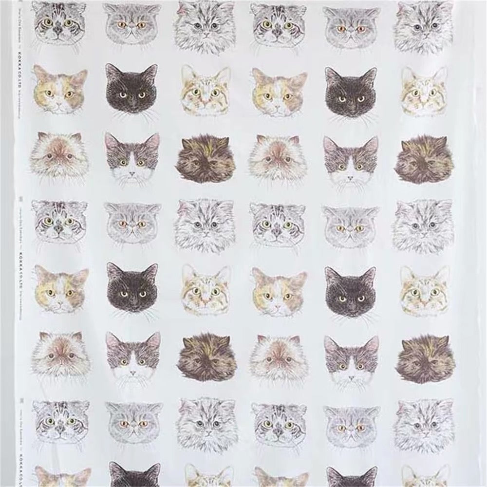 Happy cats pattern top/ shirt/ cardigan