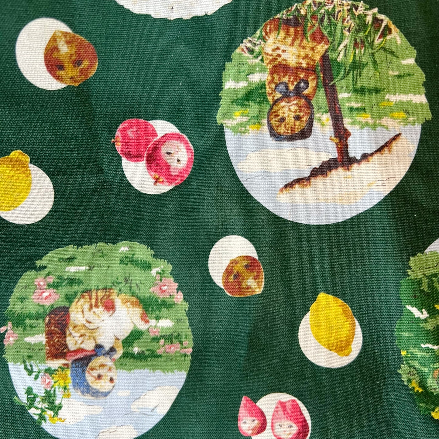 Picnic cats polka dots one piece