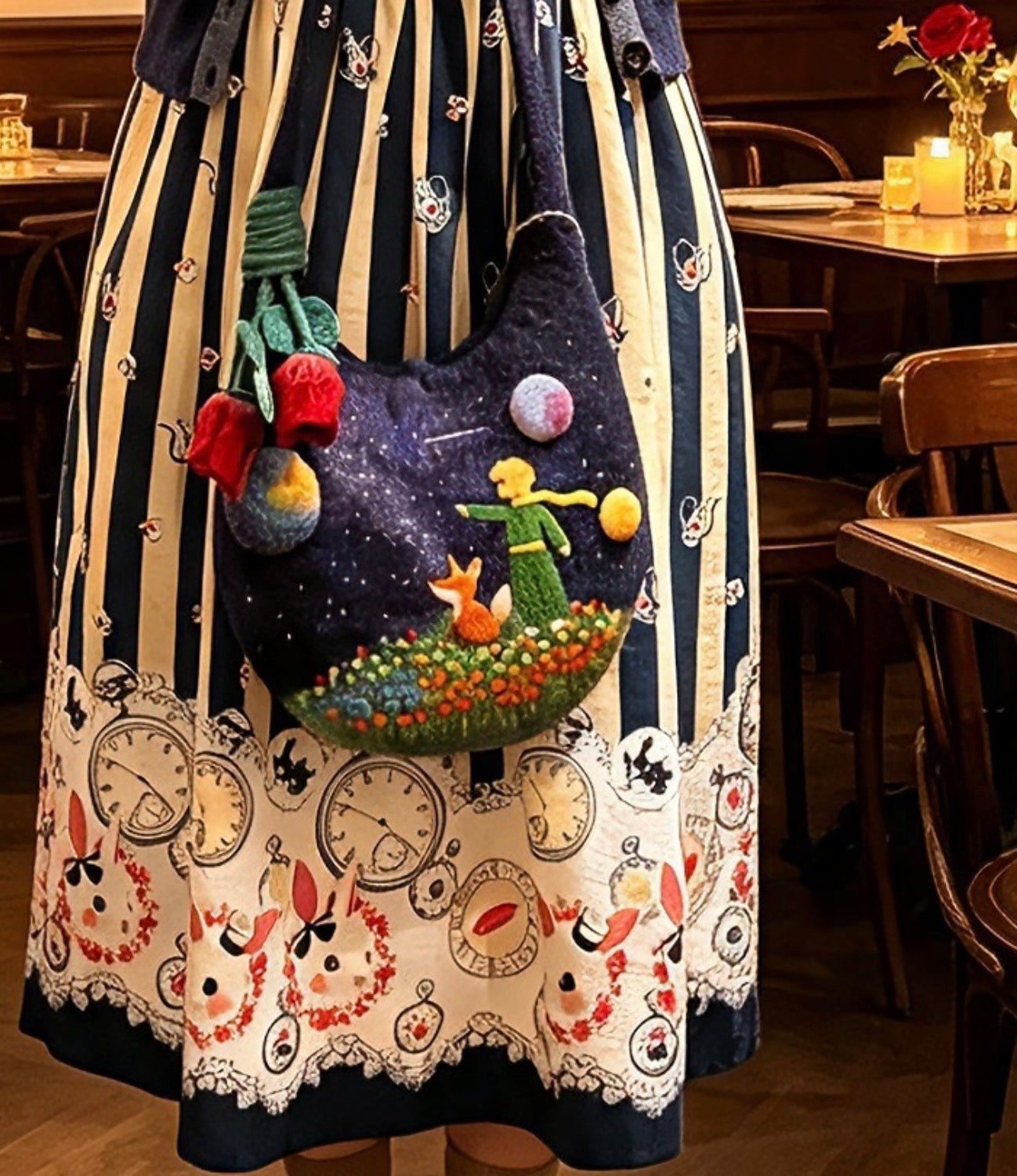 Le little prince egg shape bag
