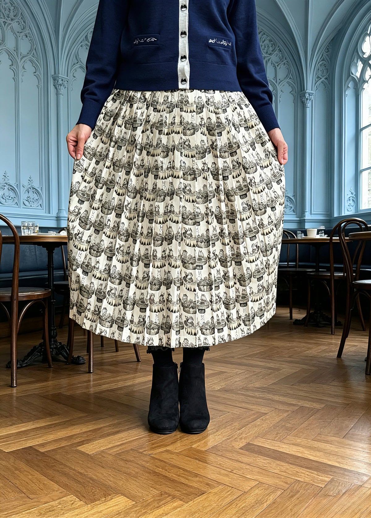Animal Afternoon tea duo skirt
