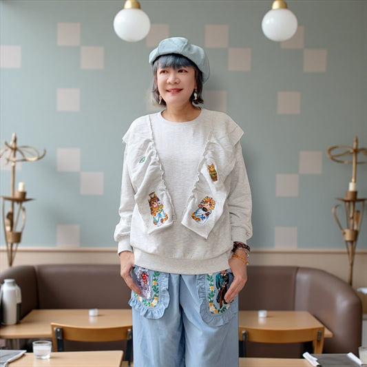 Egyptian cats sweatshirt