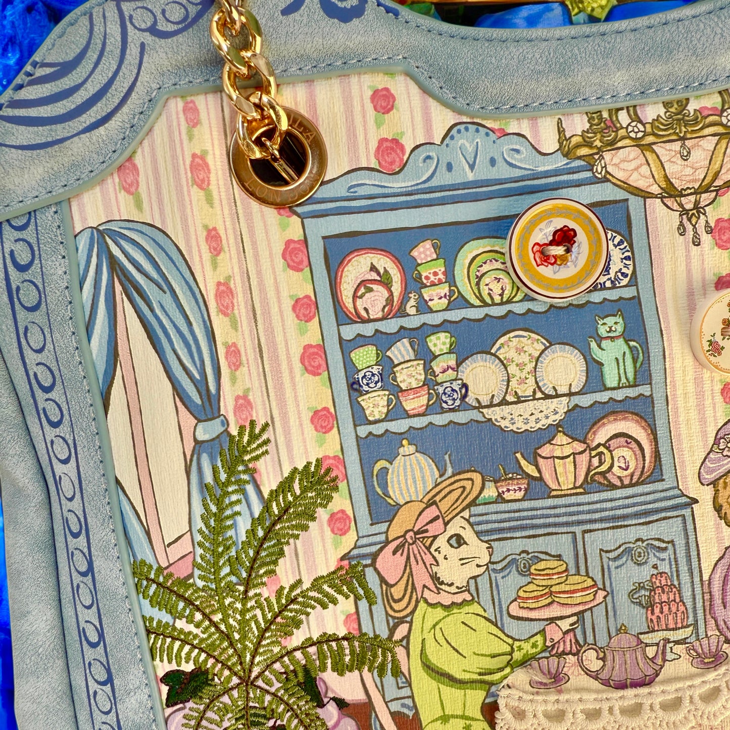 Victorian tea room sienna bag