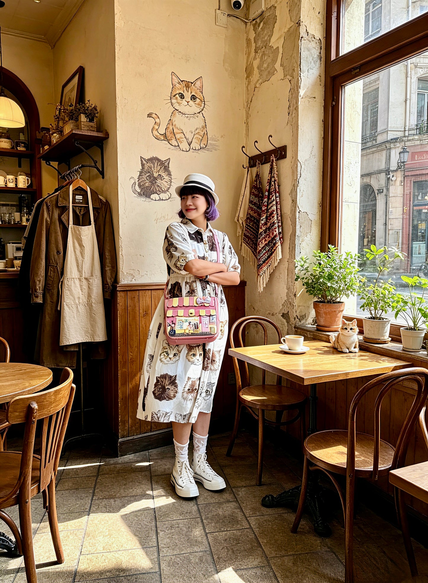 Vendula Sewing Shop - Raspberry Edition Esme Bag