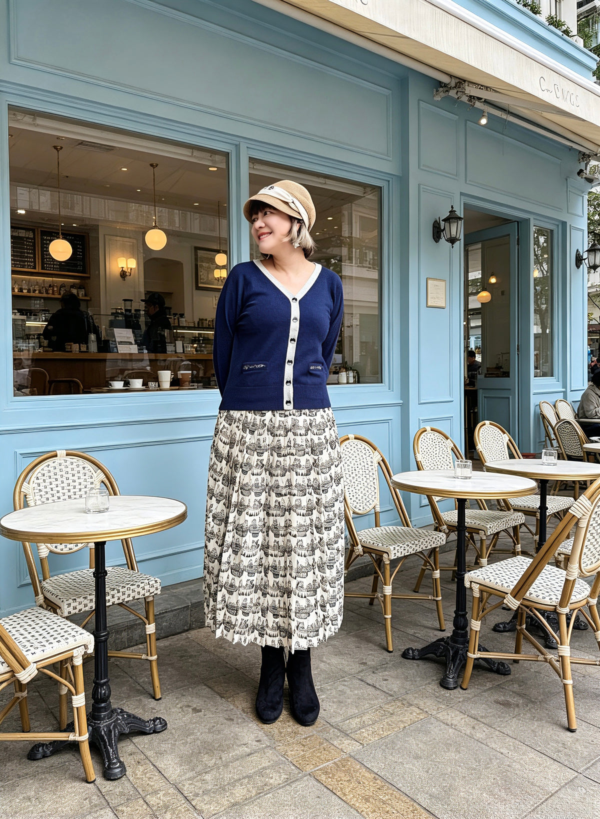 Animal Afternoon tea duo skirt