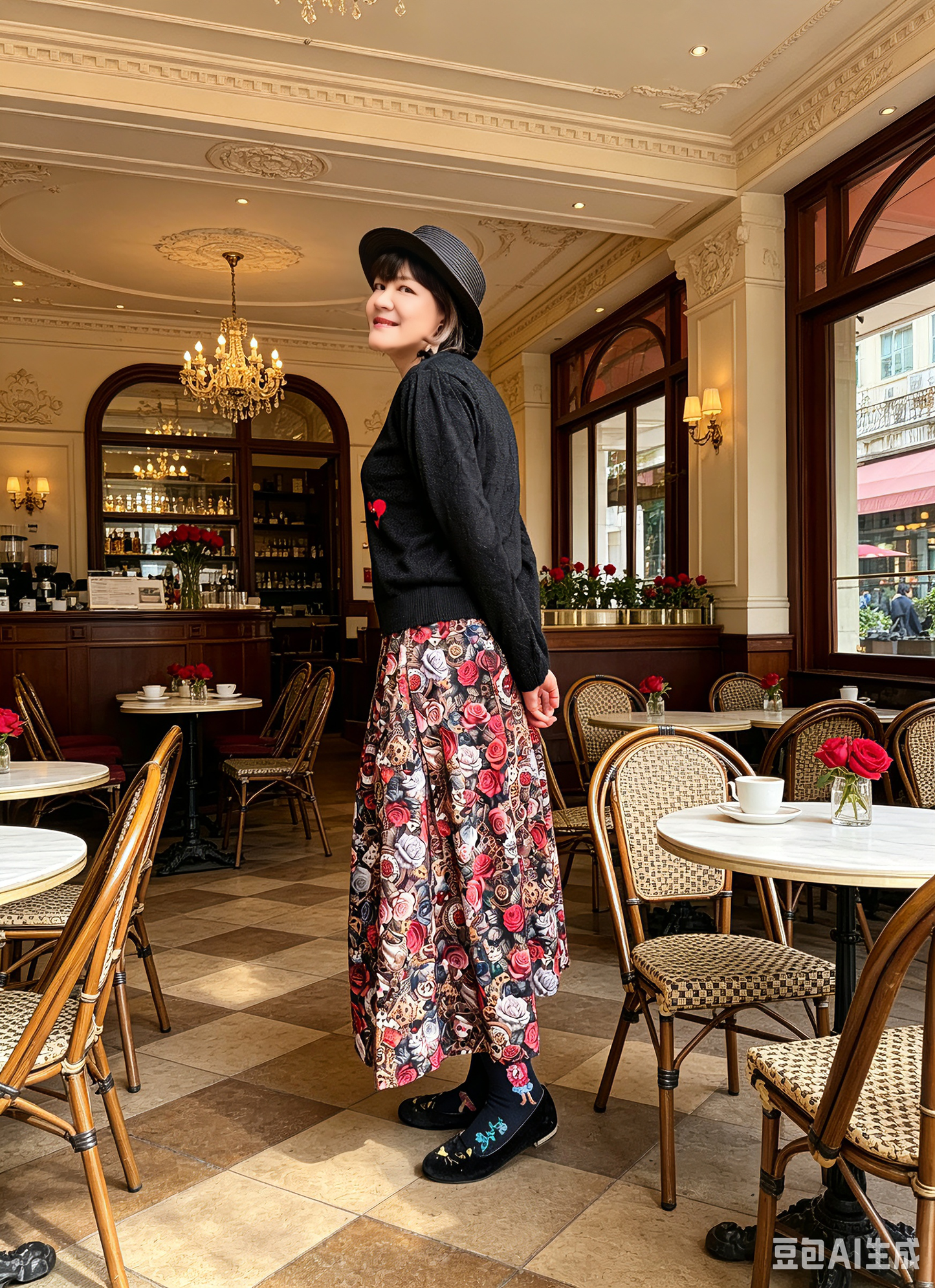 Cotton lurex embroidery cardigan