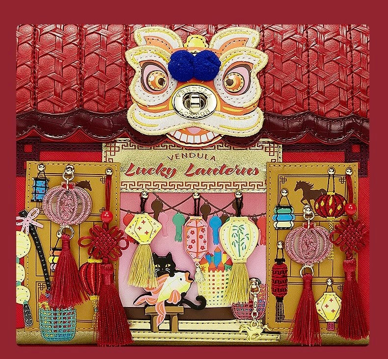 Vendula special edition
Lucky lanterns -year of the horse box bag