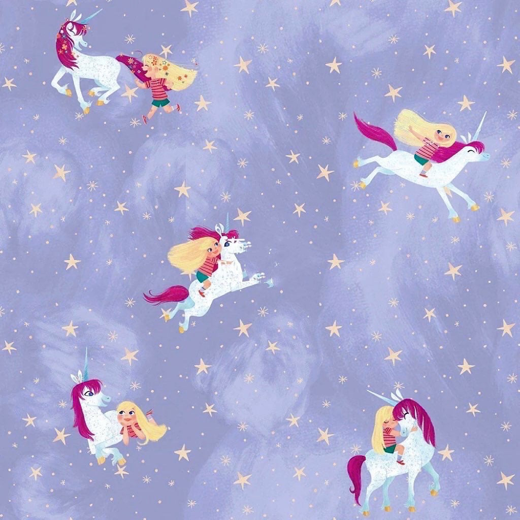We Together..Unicorn And Girl Loose Fit Dress