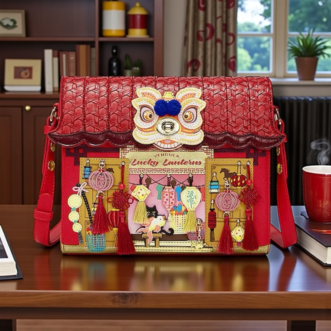 Vendula special edition
Lucky lanterns -year of the horse box bag
