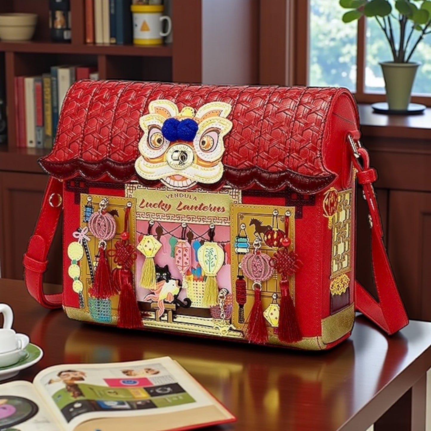 Vendula special edition
Lucky lanterns -year of the horse box bag