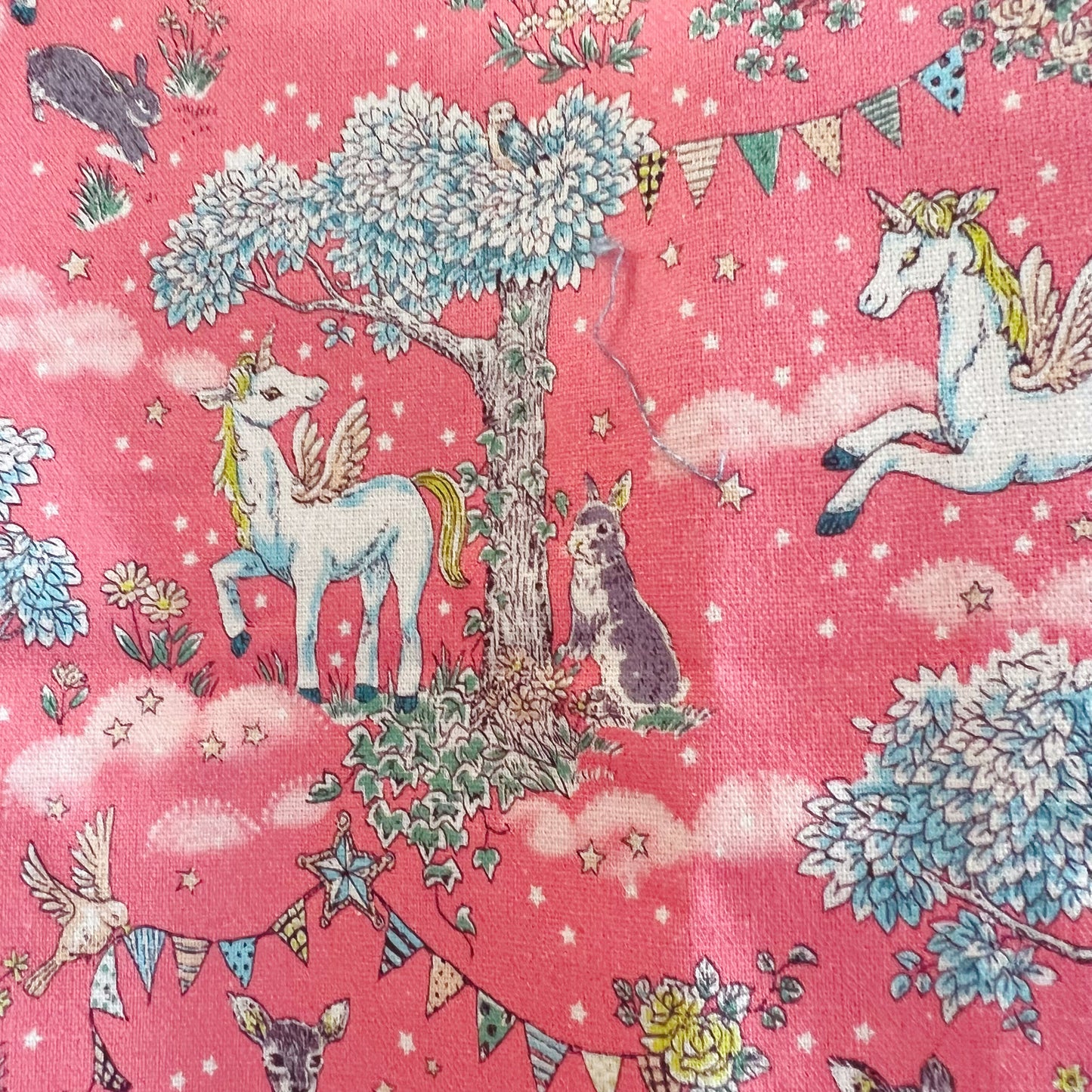 Sakura pink unicorns and animals one piece